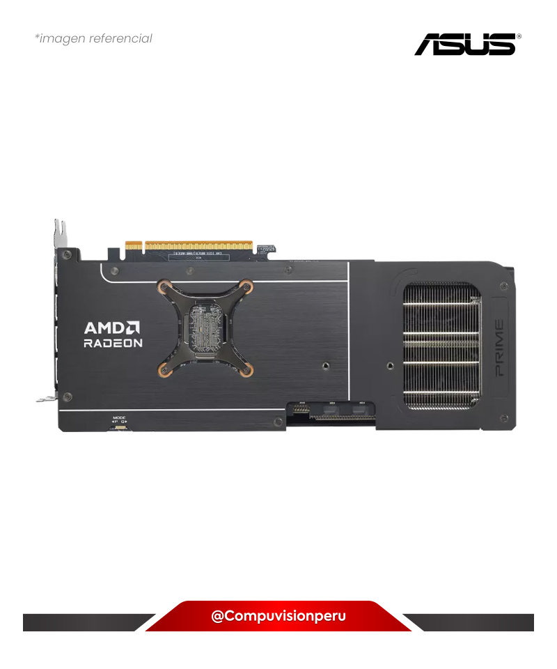 VIDEO ASUS PRIME RADEON RX 9070 EVO OC EDITION 16GB GDDR6 SP 3584 256-BIT HDMI DP PRIME-RX9070-O16G-EVO