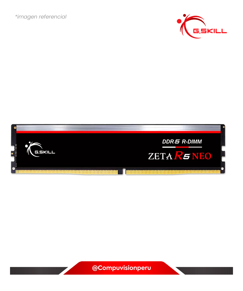 MEMORIA 32GB DDR5 BUS 6000MHZ G.SKILL AMD EXPO CL30 1.40V F5-6000R3036G32GQ4-ZR5NK(1)