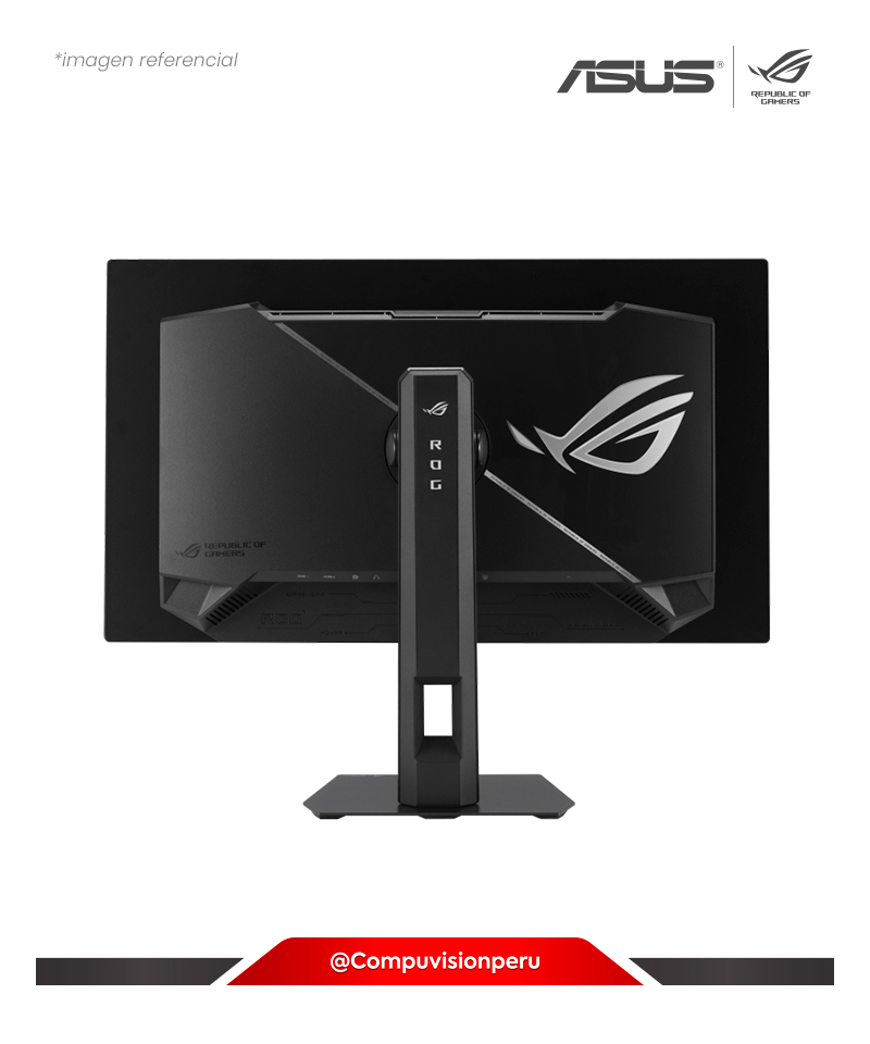 MONITOR 27 QD-OLED ASUS ROG STRIX OLED XG27AQDMES 2K 0.03MS 240HZ HDMI DP AMD FREESYNC PREMIUM NVIDIA G-SYNC