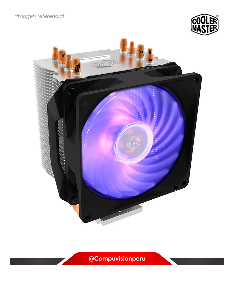 COOLER DE CPU COOLER MASTER HYPER H410R RGB RR-H410-20PC-R1