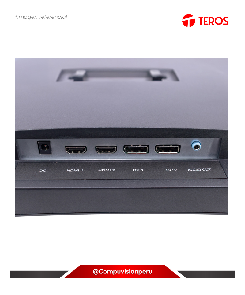 MONITOR 32 VA TEROS TE-3217G 2K 165HZ 1MS HDMI DP VESA 10*10