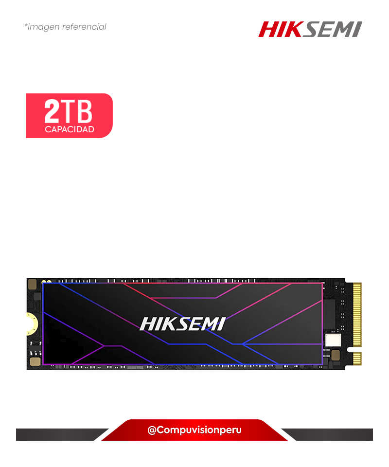 DISCO SOLIDO SSD 2TB HIKSEMI FUTURE LITE 2048GB M.2 PCIE 4.0 NVME