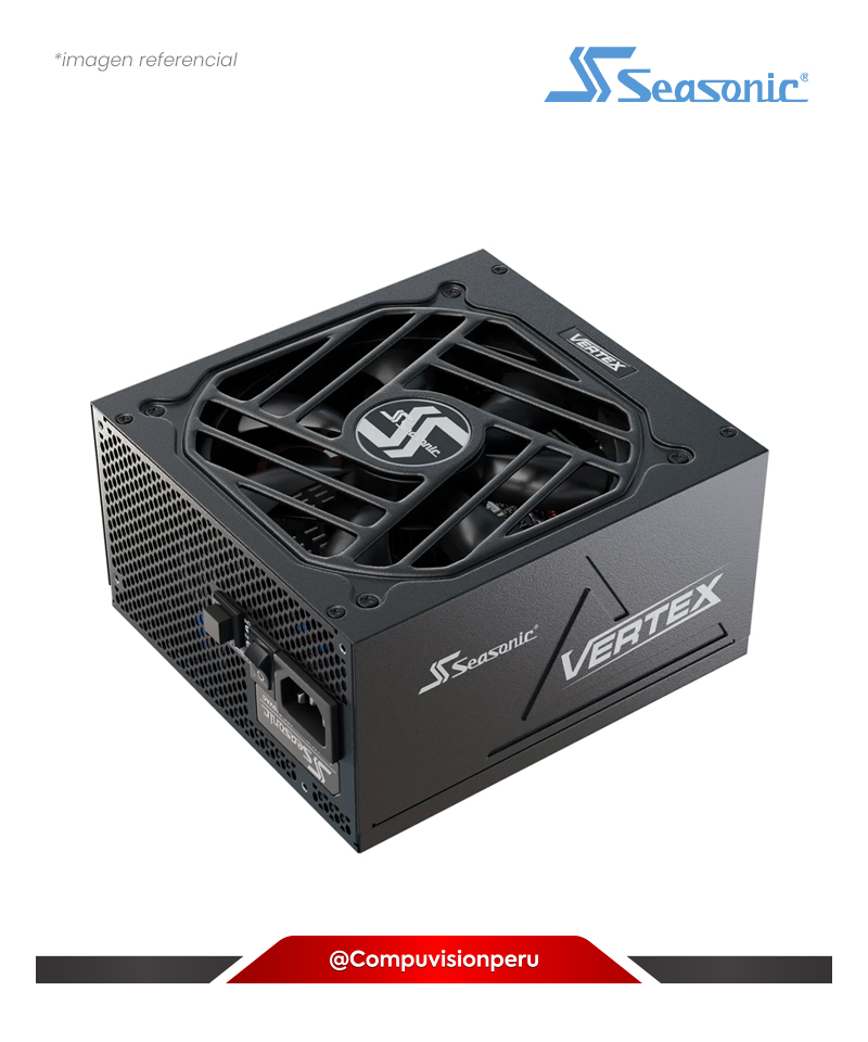 FUENTE 1000W SEASONIC VERTEX PX-1000W 80 PLUS PLATINUM ATX 3.0 PCIE 5.0 FULL MODULAR 12102PXAFS