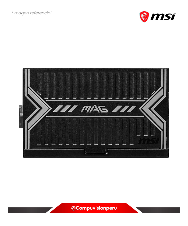 FUENTE 550W MSI MAG A550BN 80 PLUS BRONZE