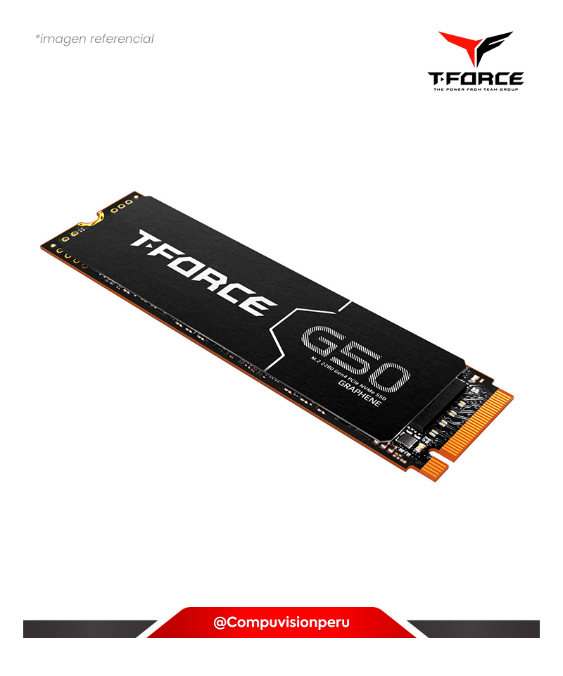 DISCO SOLIDO SSD 4TB TEAM GROUP T-FORCE G50 M.2 2280 PCIE 4.0 X4 CON NVME 1.4 TLC TM8FFE004T0C129