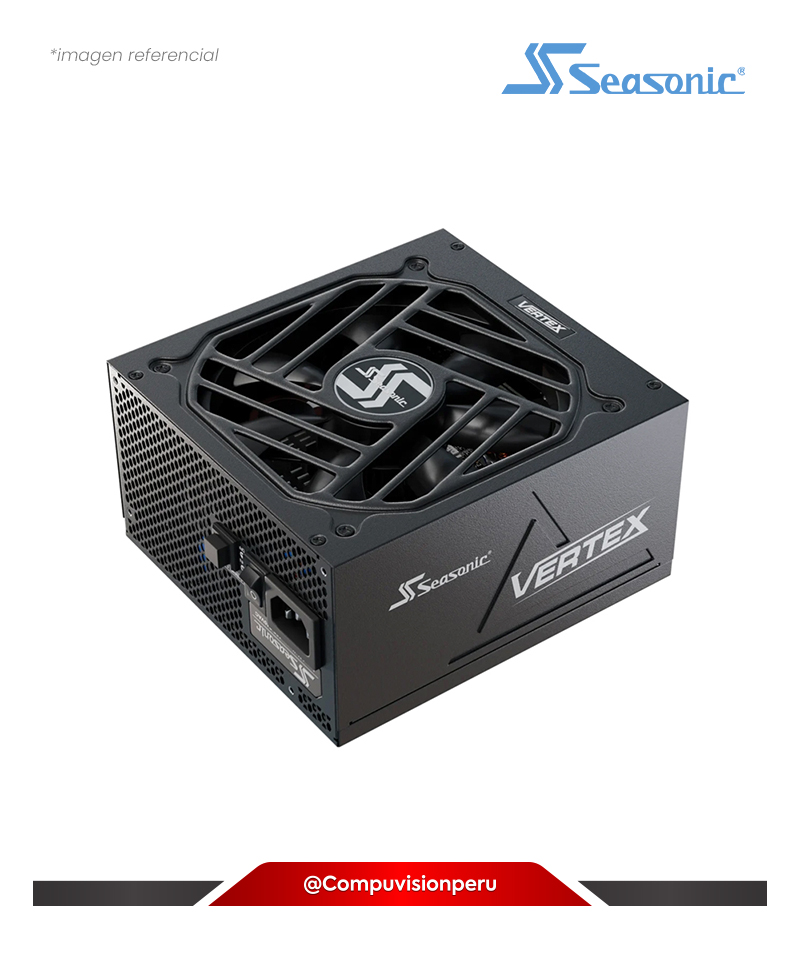 FUENTE 1200W SEASONIC VERTEX PX ATX 3.1 80 PLUS PLATINUM PCIE GEN 5.1 FULL MODULAR 12122PXAFS