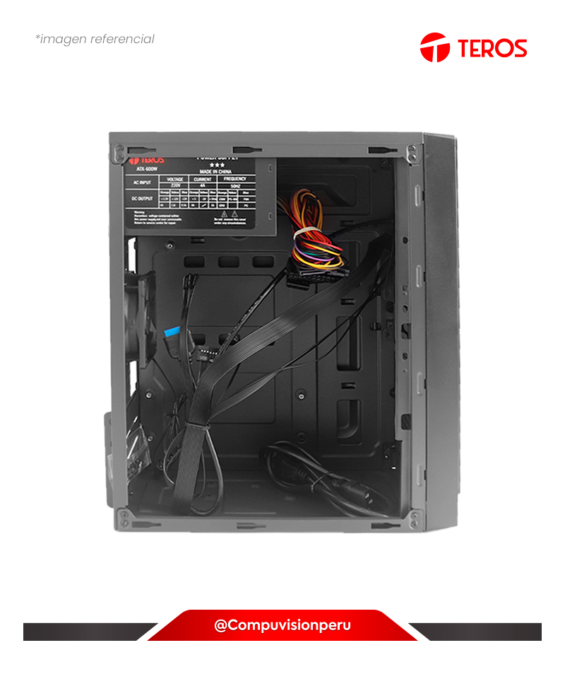 CASE TEROS TE-1028S BLACK F/250W UBS 2.0 USB 3.0 AUDIO HD