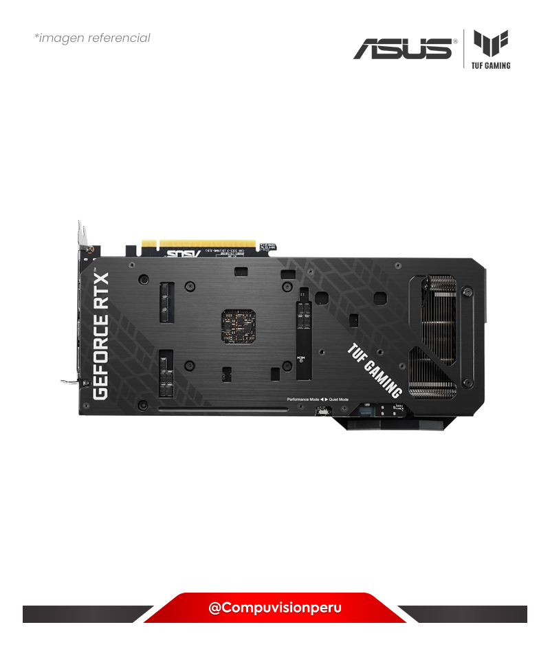 VIDEO ASUS TUF GAMING GEFORCE RTX 3060 TI V2 OC EDITION 8GB GDDR6 CUDA 4864 256-BIT TUF-RTX3060TI-O8G-V2-GAMING