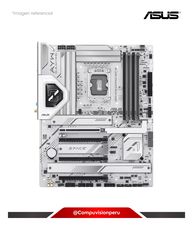 PLACA ASUS Z890 AYW GAMING WIFI W LGA 1851 INTEL Z890 DDR5 HDMI DP M.2 SATA 6GB BLUETOOTH ATX
