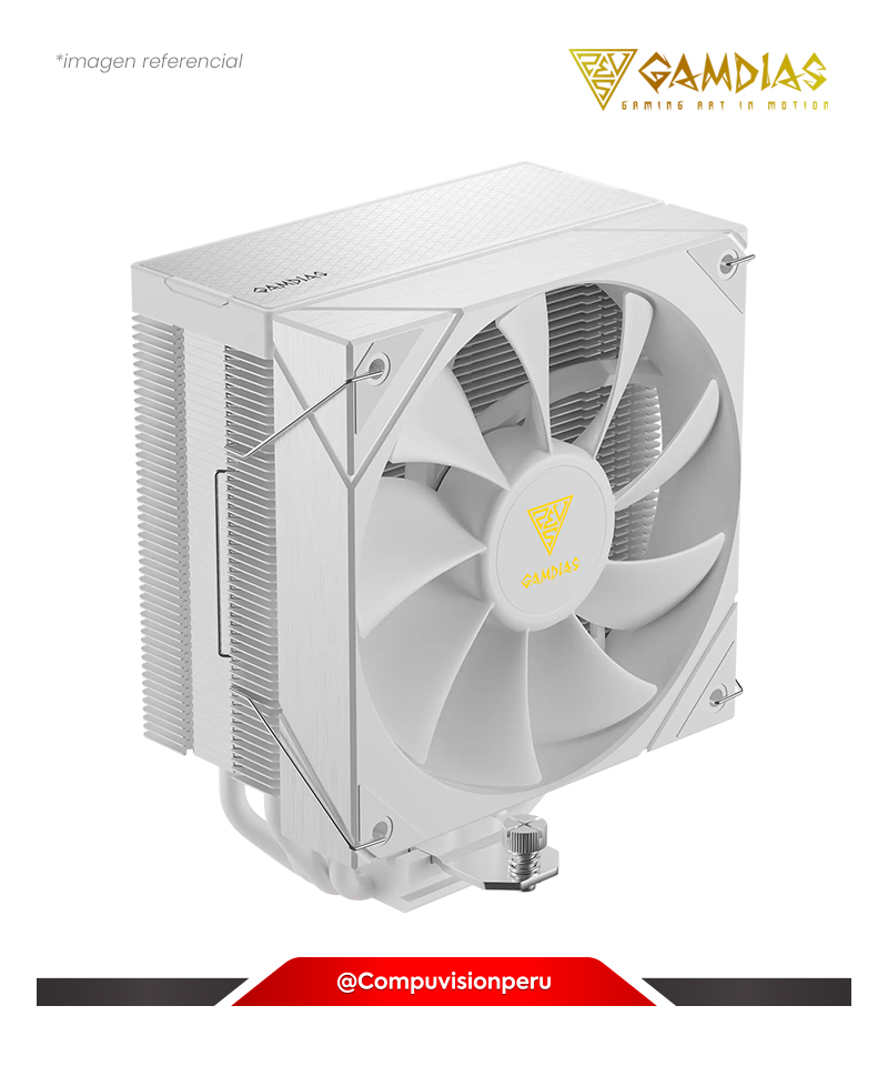 COOLER DE CPU GAMDIAS BOREAS E2-410WH 120MM