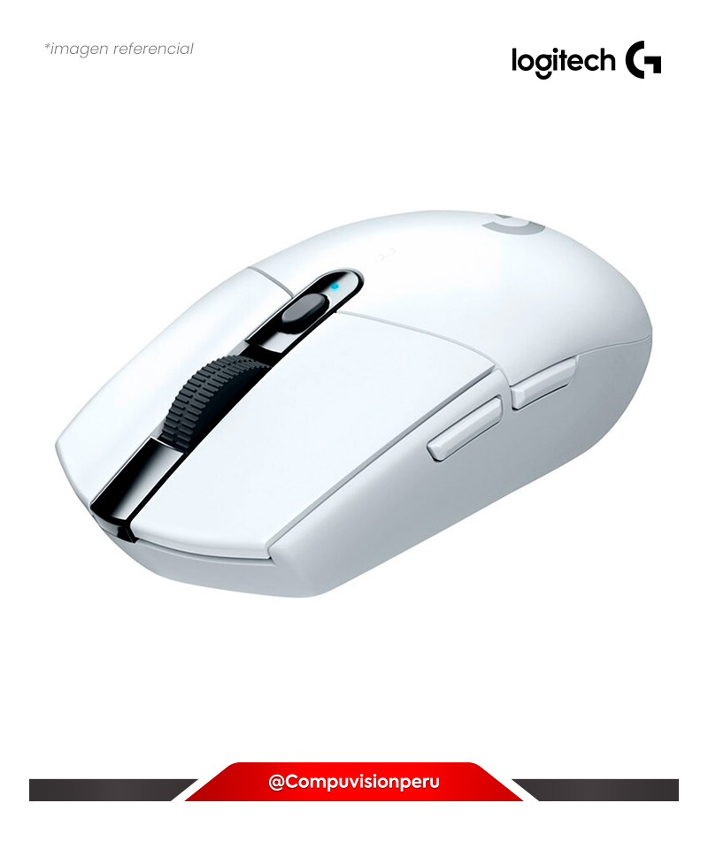 MOUSE LOGITECH G305 WIRELESS OPTICAL GAMING WHITE 910-005289 097855137739