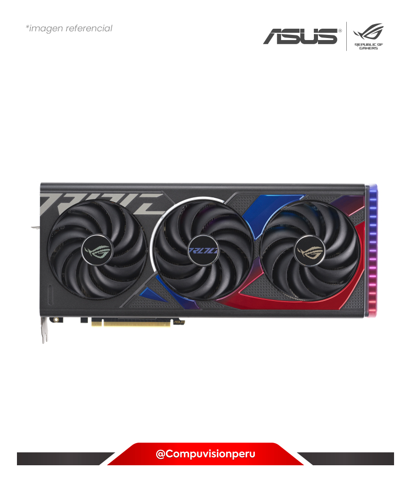 VIDEO ROG STRIX GEFORCE RTX 4070 SUPER 12GB GDDR6X OC EDITION CUDA 7168 192-BIT HDMI DP ARGB ROG-STRIX-RTX4070S-O12G-GAMING