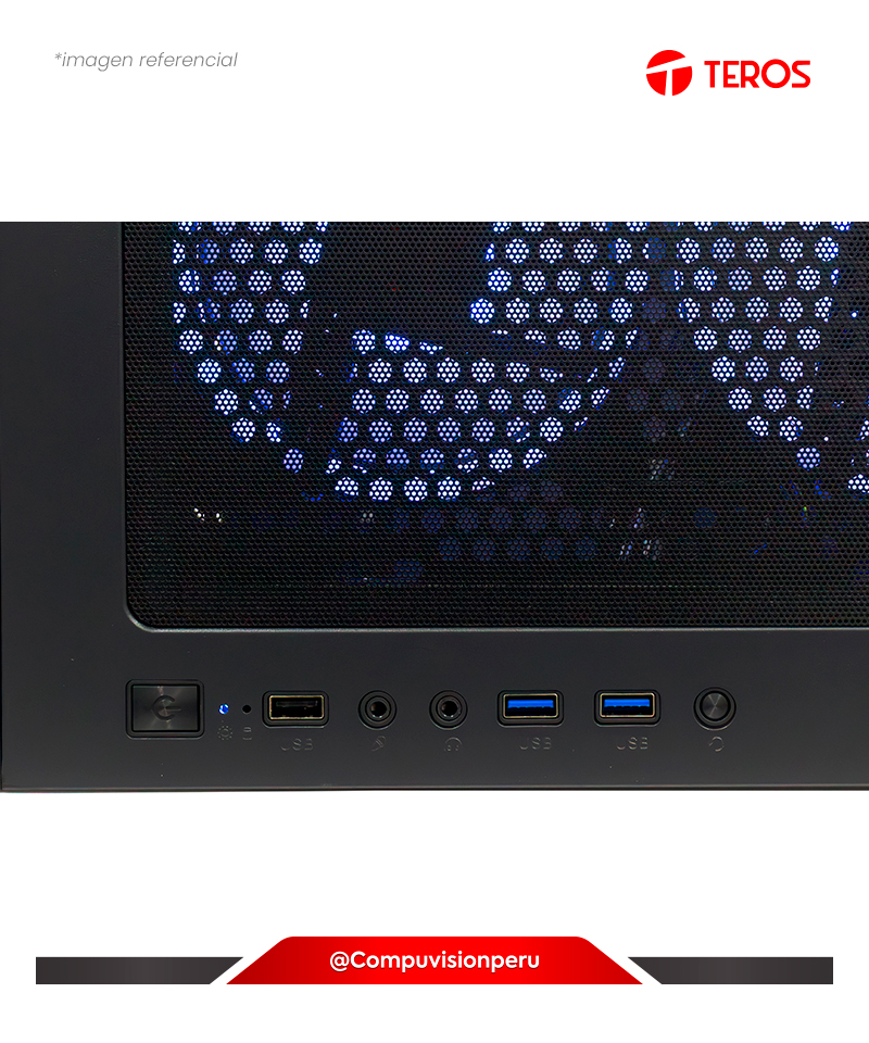 PC GAMING TEROS LEGEND U50 G1 INTEL CORE ULTRA 5 225F 3.3GHZ INTEL B850 16GB DDR5 1TB SSD M.2 GEFORCE RT 5050 8GB GDDR6 WIN11