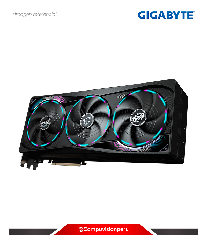 VIDEO GIGABYTE AORUS GEFORCE RTX 5090 MASTER 32G 32GB GDDR7 CUDA 21760 512 BIT PCI-E 5.1 HDMI DP GV-N5090AORUS-M-32GD