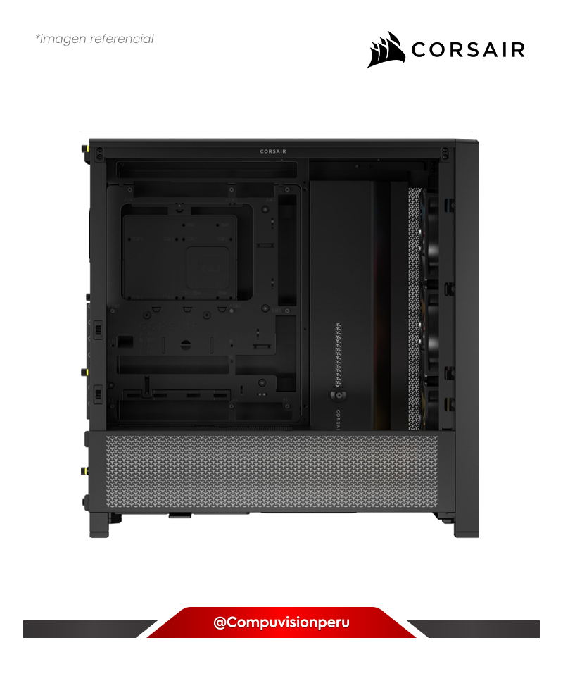 CASE CORSAIR FRAME 4000D RS ARGB BLACK STEEL TEMPERED GLASS E-ATX S/F CC-9011296-WW