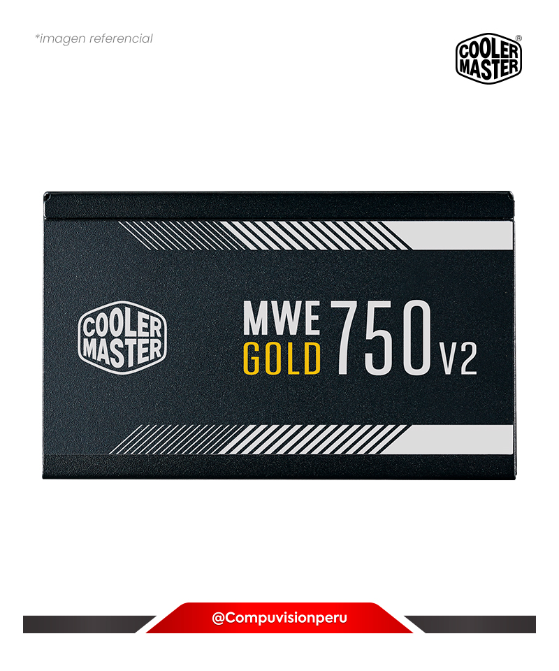 FUENTE 750W COOLER MASTER MWE 750 ATX 80 PLUS GOLD V2 MPE-7501- ACAAG-U2