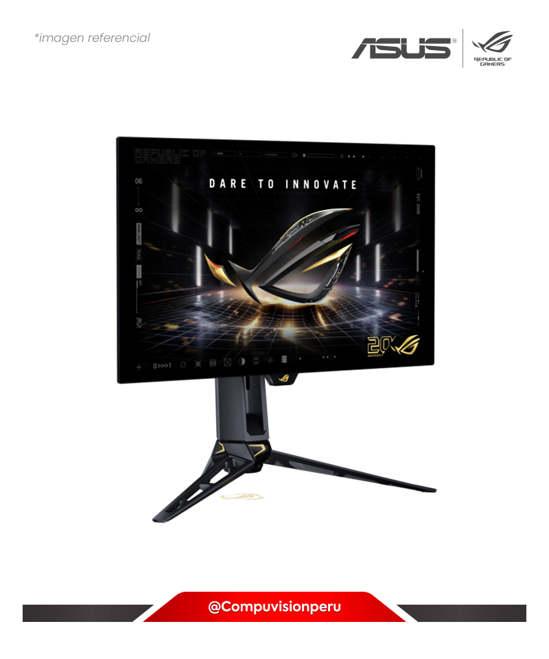 MONITOR 27 WOLED ASUS ROG SWIFT OLED PG27AQWP-G EDITION 20 WOLED 2K 0.02MS 540HZ HDMI DP USB 3.0 ROG-SWIFT-OLED-PG27AQWP-G-EDITION-20