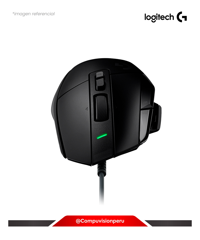 MOUSE LOGITECH G502 X HERO 25600 DPI LIGHTFORCE 910-006136