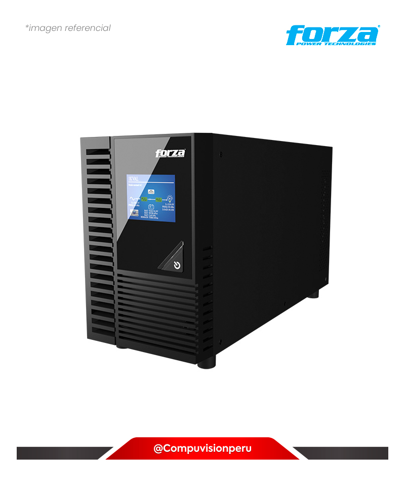 UPS FORZA FDC-2002T 2000VA/1800W 4 SLDS SINUSOIDAL PURA TORRE-220V