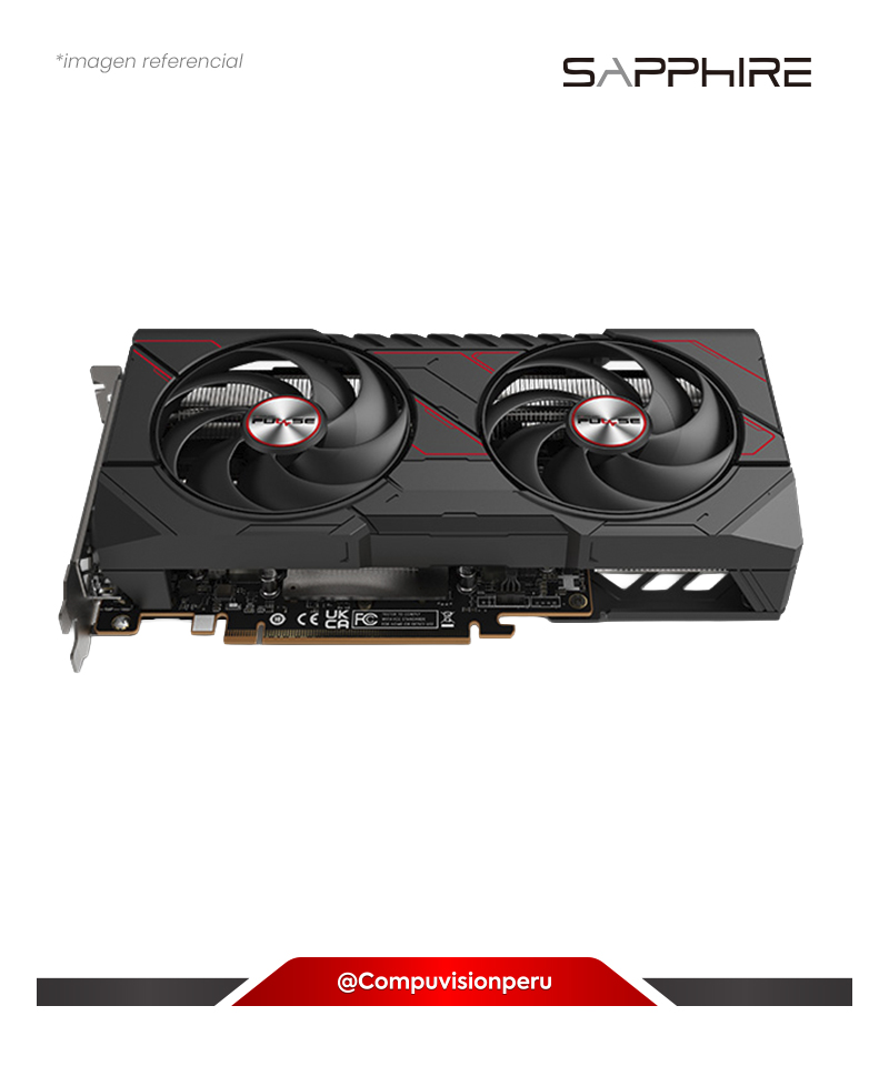 VIDEO SAPPHIRE PULSE AMD RADEON RX 9060 XT GAMING OC 16GB DUAL HDMI DP 11350-03-20G