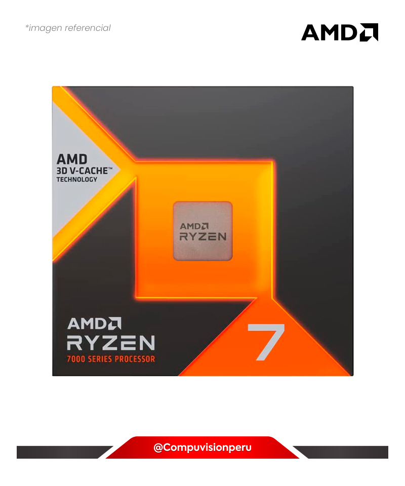 CPU AMD RYZEN 7 7800X3D AM5 8N 16H 4.2GHZ GPU AMD RADEON GRAPHICS TURBO CORE 5.0GHZ