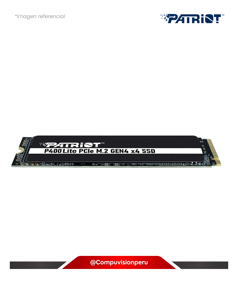DISCO SOLIDO SSD 500GB PATRIOT P400 LITE PCIE 2280 M.2 GEN4 P400LP500GM28H