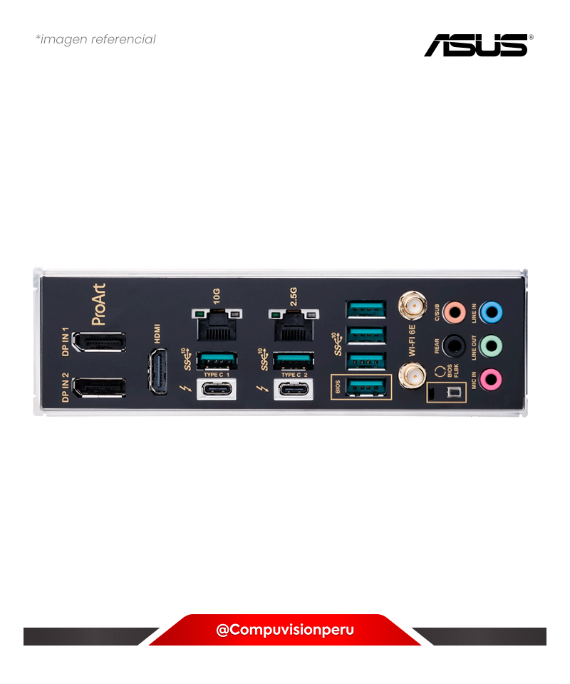 PLACA ASUS PROART Z690-CREATOR WIFI INTEL Z690 LGA 1700 DDR5 USB3.2 TH