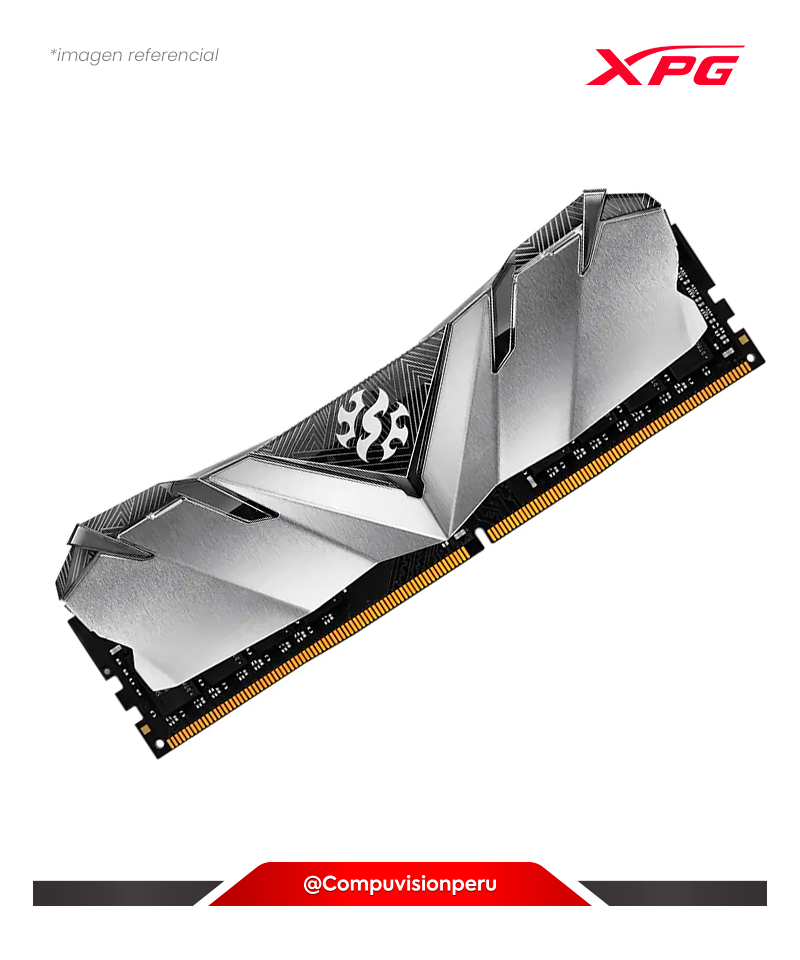 MEMORIA 16GB DDR4 BUS 3200MHZ ADATA XPG GAMMIX DB30 BLACK 1.35V CL16 AX4U320016G16A-DB30(1)