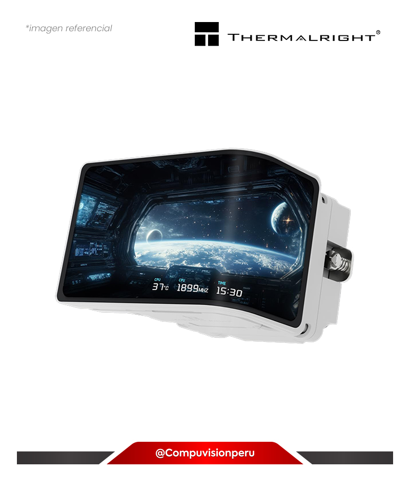 COOLER DE CPU THERMALRIGHT WONDER VISION 360 UB ARGB WHITE AMOLED WV360 UB ARGB BLANCO B0FD3ZBH6N