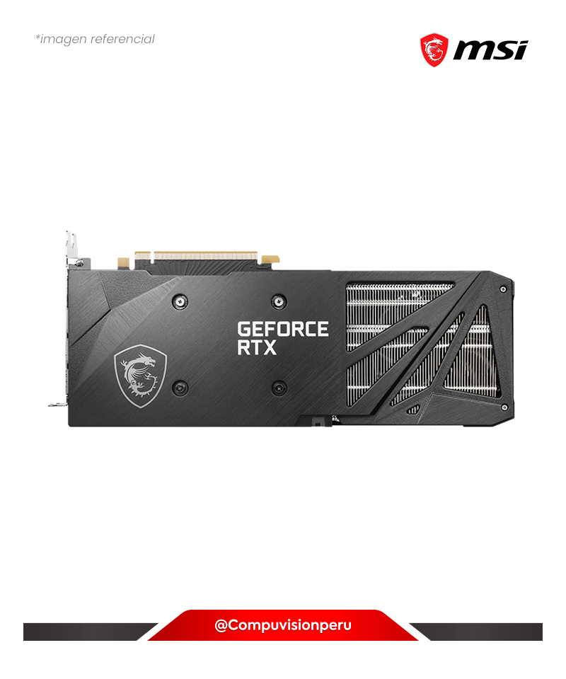 VIDEO MSI GEFORCE RTX 3060 VENTUS 3X 12G OC 12GB GDDR6 192-BIT HDMI/DP