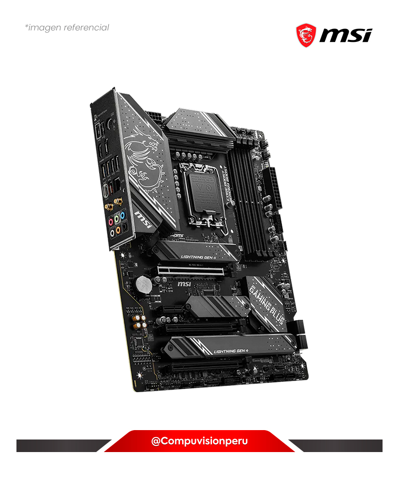 PLACA MSI Z790 GAMING PLUS  WIFI INTEL Z790 LGA 1700 HDMI DP DDR5 BLUETOOTH