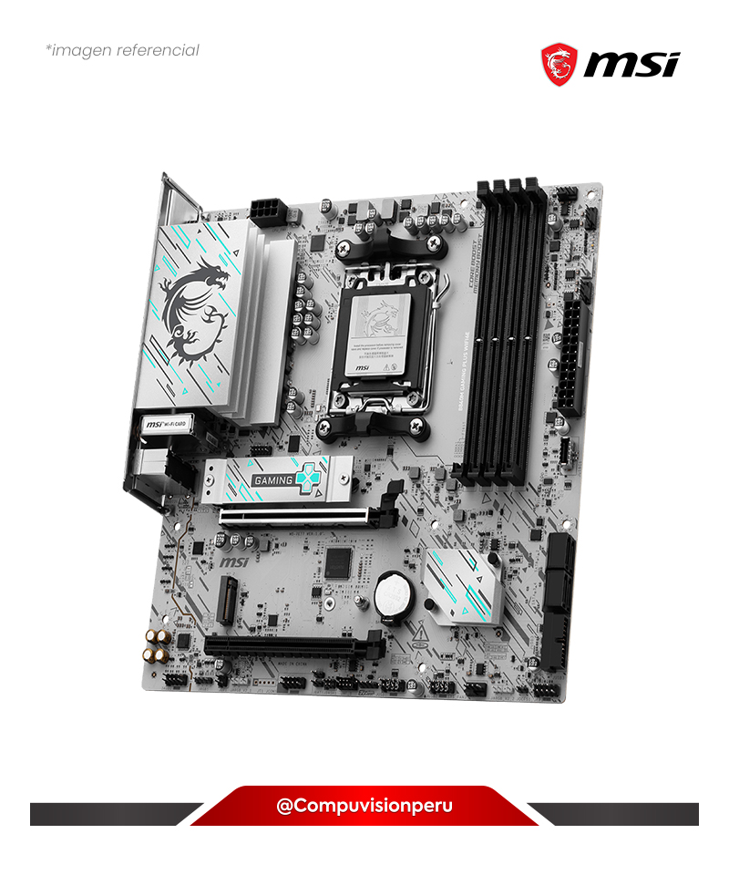 PLACA MSI B840M GAMING WIFI6E AM5 AMD B840 DDR5 BLUETOOTH M.2 SATA 6GB M-ATX