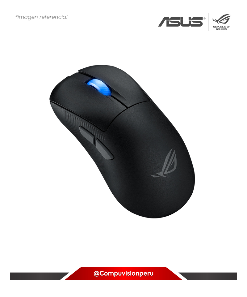 MOUSE ASUS P714 ROG KERIS II ACE BLACK AURA SYNC WIFI BLUETOOTH 5.1 USB 2.0 42000 DPI ROG OPTICAL MICRO SWITCHES
