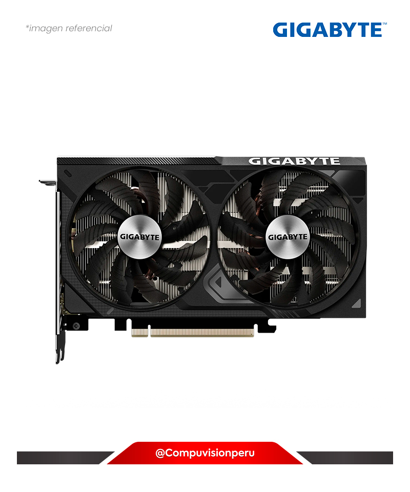 VIDEO  GIGABYTE GEFORCE RTX 4060 TI WINDFORCE OC V2 8G 8GB GDDR6 CUDA 4352 128 BIT HDMI DP GV-N406TWF2OCV2-8GD