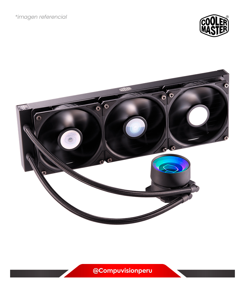 COOLER DE CPU COOLER MASTER MASTERLIQUID ML360 MIRROR ARGB INTEL / AMD MLX-D36M-A18PK-R1 4719512106815
