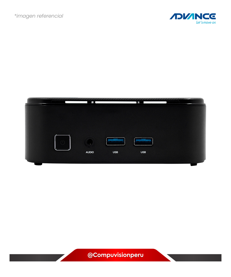 MINI PC ADVANCE ADV-MP3160 NUC N100 4N 4TH 6MB 3.4GHZ HDMI DP USB 3.0 WIFI BLUETOOTH
