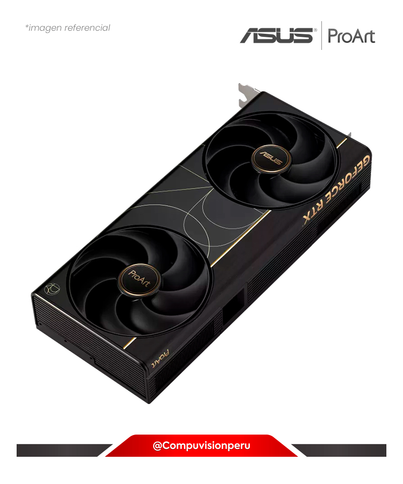 VIDEO ASUS PROART GEFORCE RTX 5090 32GB GDDR7 OC EDITION CUDA 21760 HDMI DP 512BITS PROART-RTX5090-O32G