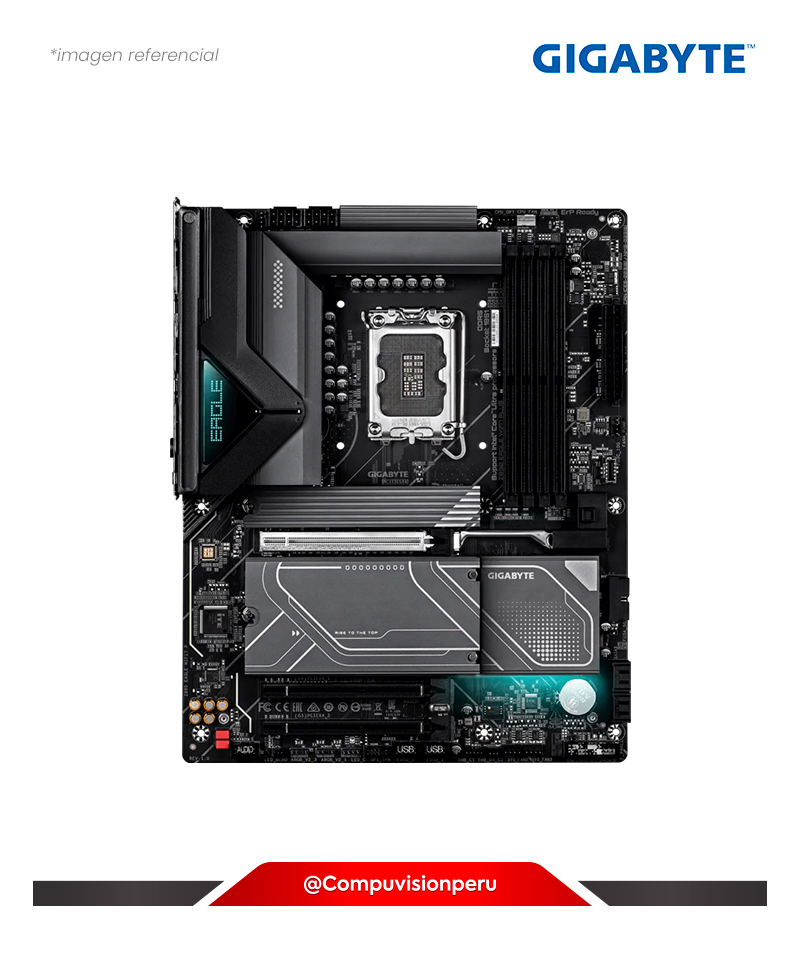 PLACA GIGABYTE Z890 EAGLE WIFI7 PLUS LGA 1851 INTEL Z890 DDR5 M.2 SATA 6GB BLUETOOTH Z890 EAGLE WIFI7 P