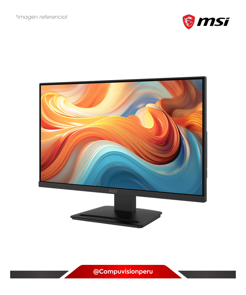 MONITOR 24 IPS MSI PRO MP243L E14 1080P 1MS 144HZ AMD FREESYNC VGA HDMI