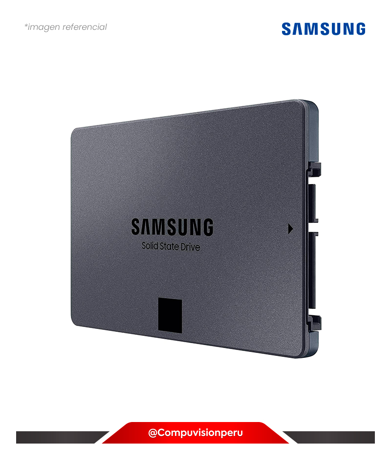 DISCO SOLIDO SSD 1TB SAMSUNG 870 QVO SATA III 6GB/S 2.5 MZ-77Q1T0B/AM