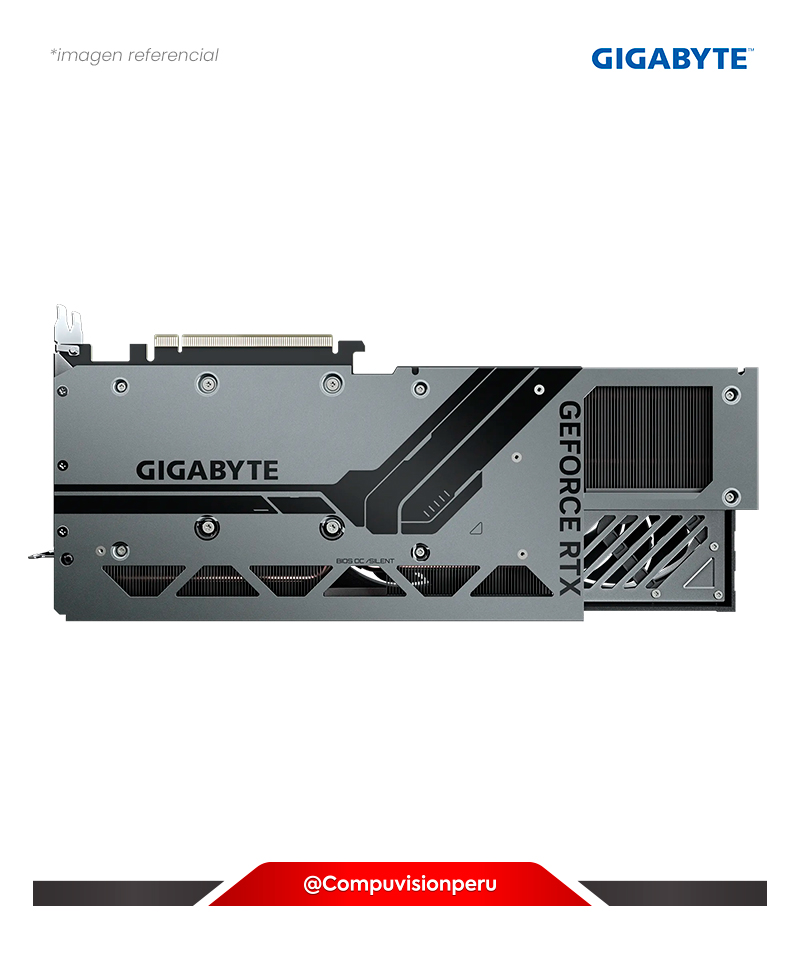 VIDEO GIGABYTE GEFORCE RTX 4070 TI SUPER WINDFORCE MAX OC 16G 16GB GDDR5X CUDA 8448 256-BIT HDMI DP GV-N407TSWF3MAX OC-16GD