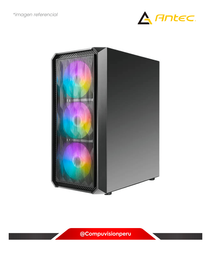 CASE ANTEC NX292 ELITE BLACK 4 FAN ARGB VIDRIO TEMPLADO S/FUENTE 0-761345-81009-8