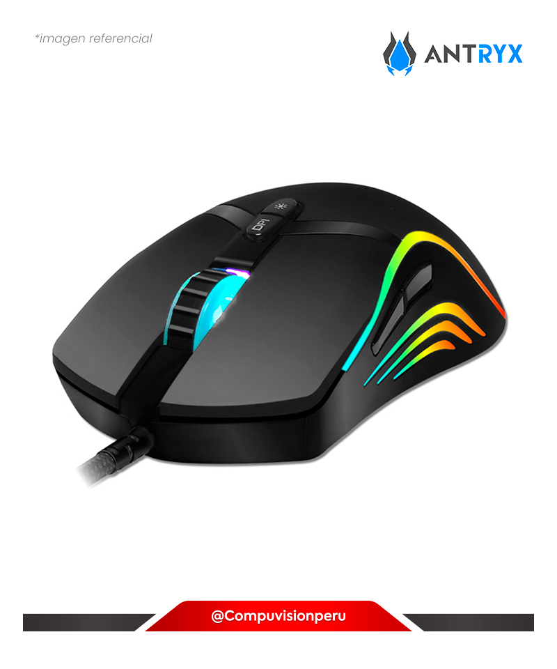 MOUSE ANTRYX CHROME STORM M670 DPI 4200 SERIES GAMERS AGM-M670K