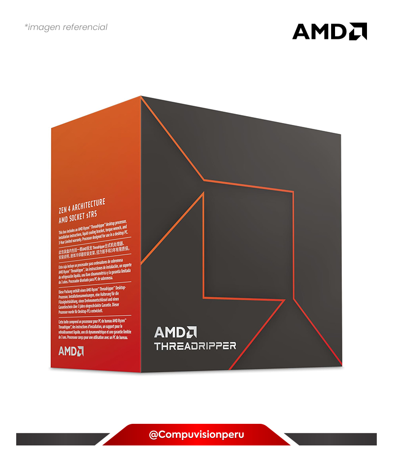 CPU AMD RYZEN THREADRIPPER 7980X STR5 TRX50 64N 128TH 3.2GHZ 64MB