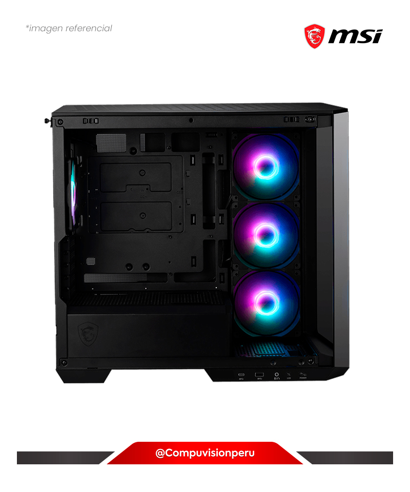 CASE MSI MAG PANO M100R PZ USB 3.2 TEMPERED GLASS MICRO ATX