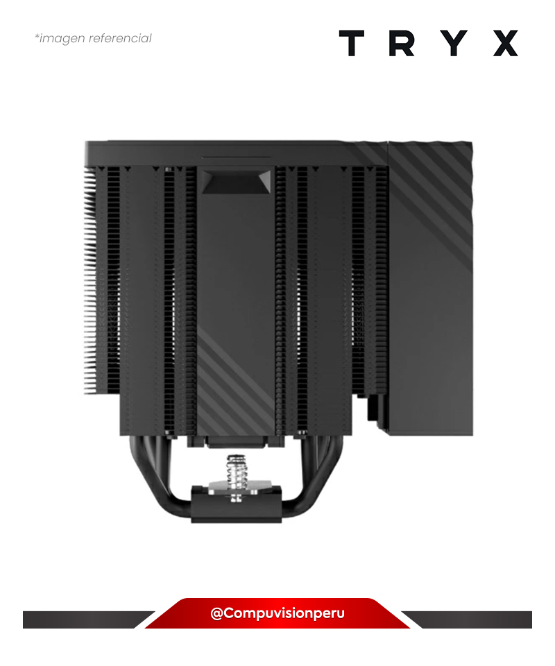 COOLER DE CPU TRYX TURRIS 620 AIR 5.0 IPS 280W TDP INTEL AMD H-T620N-DM2M-G0K