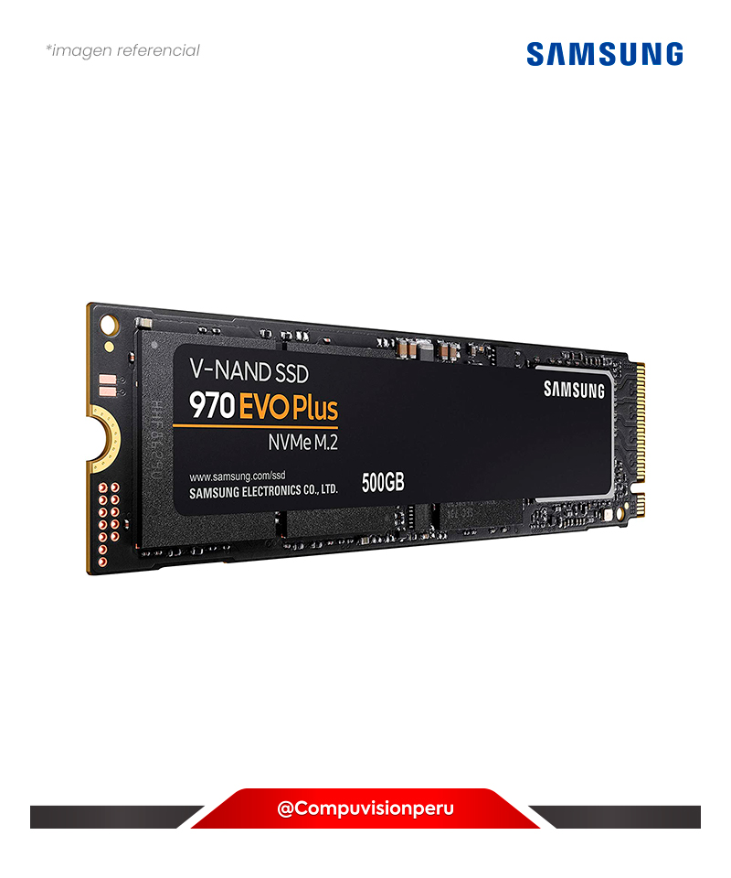 SSD SAMSUNG 970 EVO PLUS 500 GB MZ-V7S500B/AM M.2 2280 PCIE X4 NVME