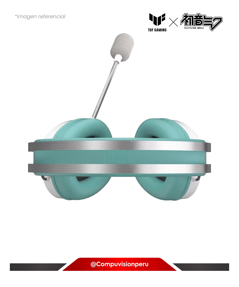 HEADSET ASUS TUF GAMING H1 GEN II HATSUNE MIKU EDITION WIRED GAMING HEADSET WITH 40 MM 7.1 USB-A