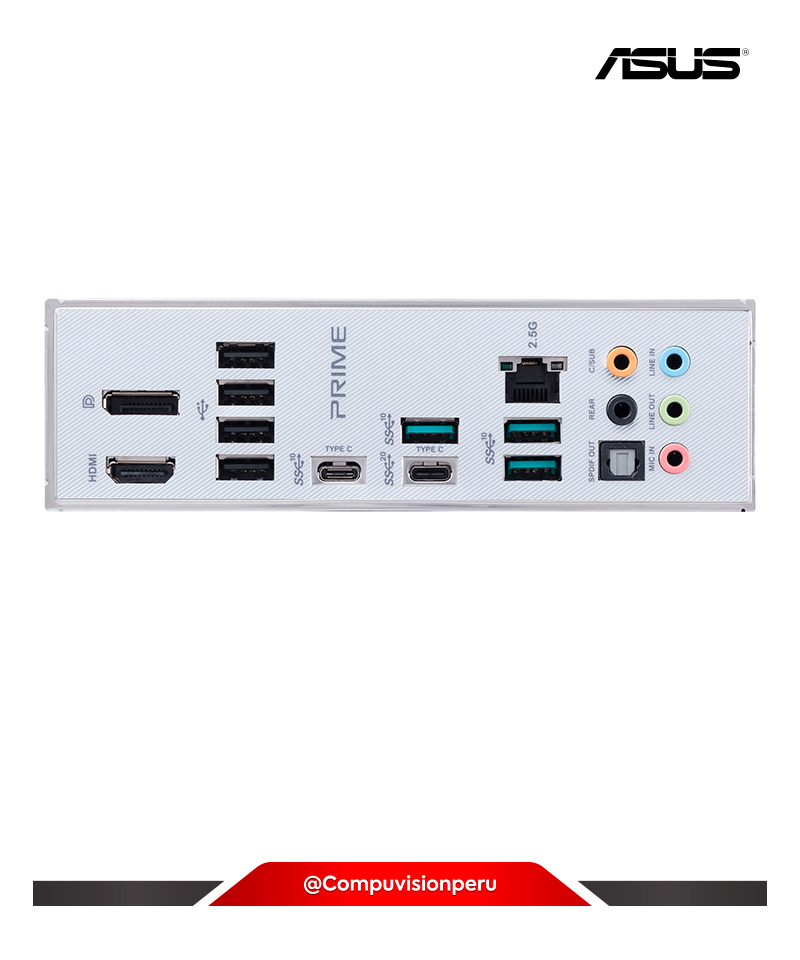 PLACA ASUS PRIME Z590-A INTEL Z590 LGA1200 M.2 HDMI/DP SATA 6 USB 3.2 GEN TIPO-C ATX