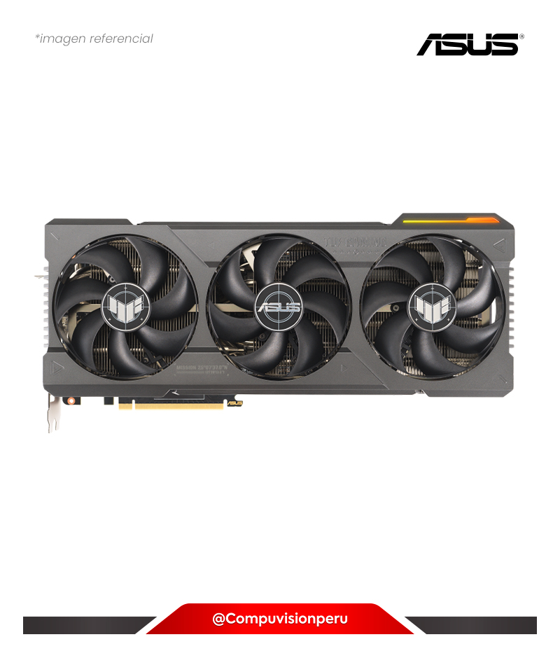 VIDEO ASUS TUF GAMING GEFORCE RTX 4080 16GB GDDR6X CUDA 9728 256-BIT HDMI DP ARGB TUF-RTX4080-16G-GAMING